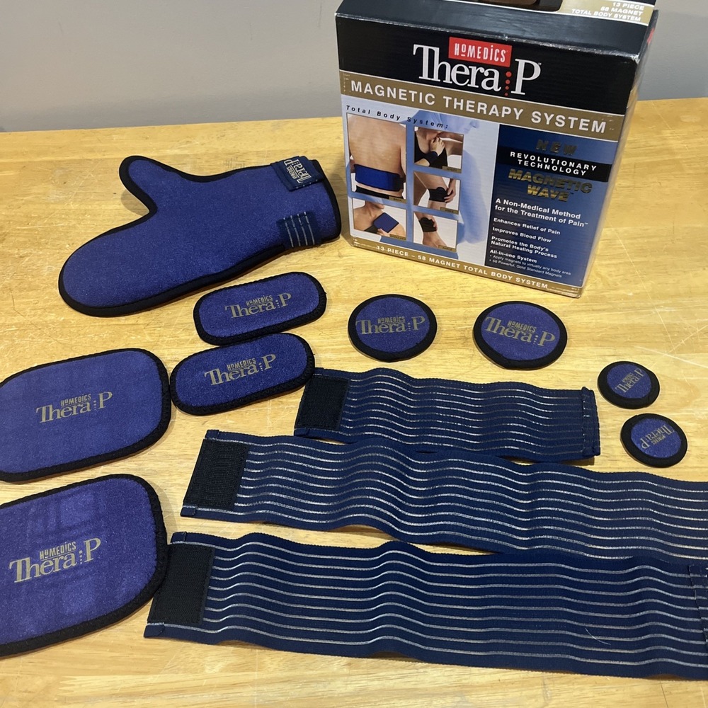 Homesick Thera P 13 Piece Incomplete Inc,‎ Arthritis Mitt See Pics